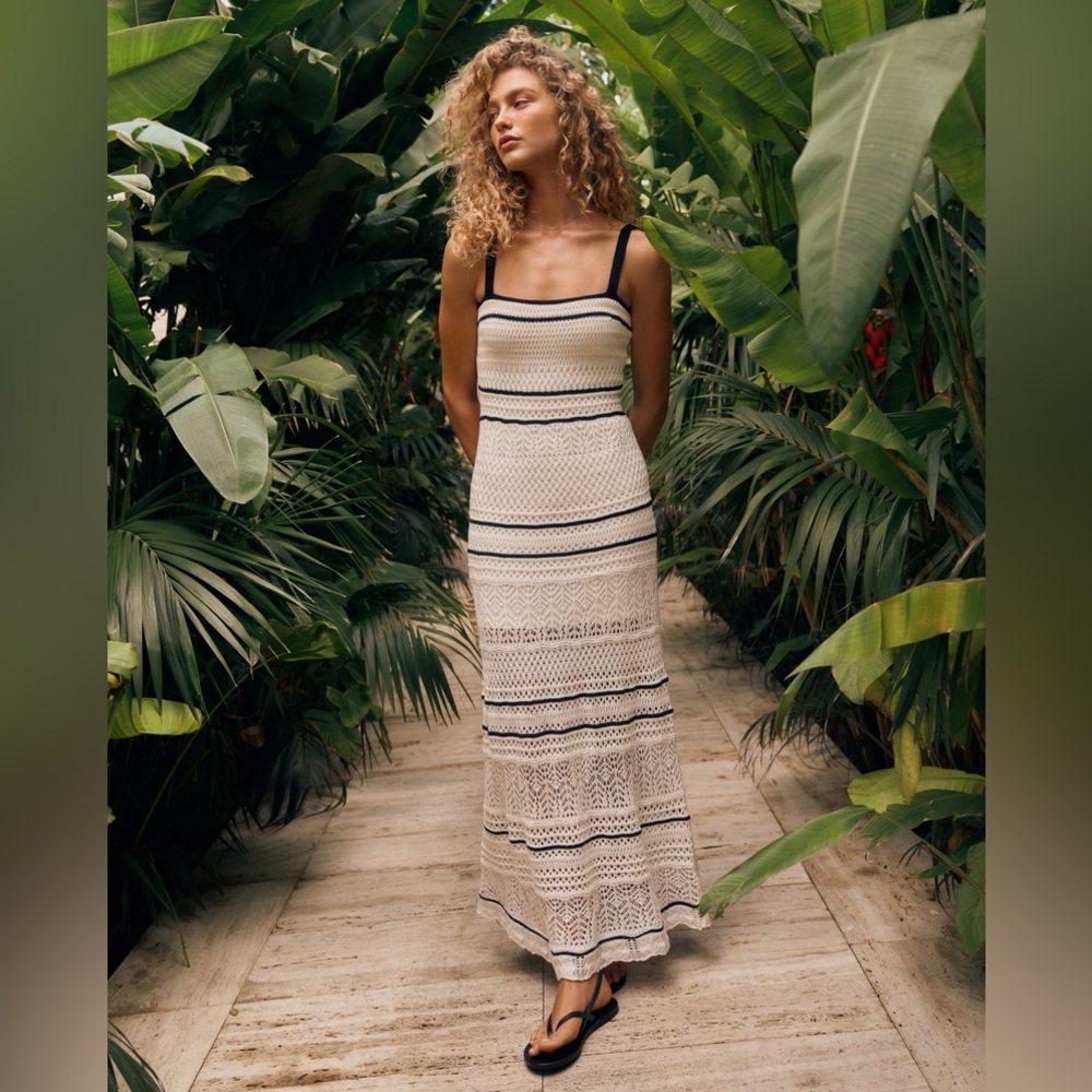 Abercrombie Crochet Style Maxi